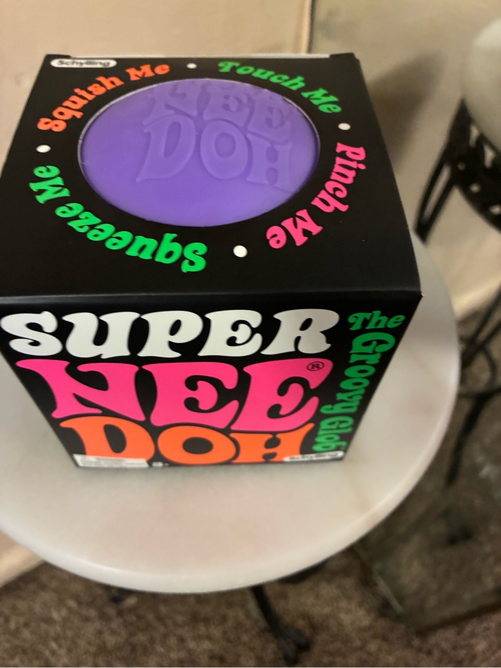 Purple Stress Ball — The Groovy Globe